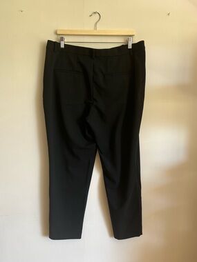 UNIQLO Black Ankle Dress Pants Trousers XXL